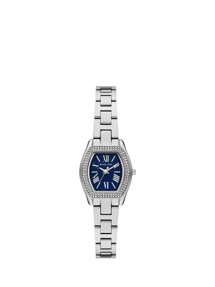 Michael Kors MK7621 Women's Chelsea Hexagon Bracelet Strap Watch, Silver, Silver