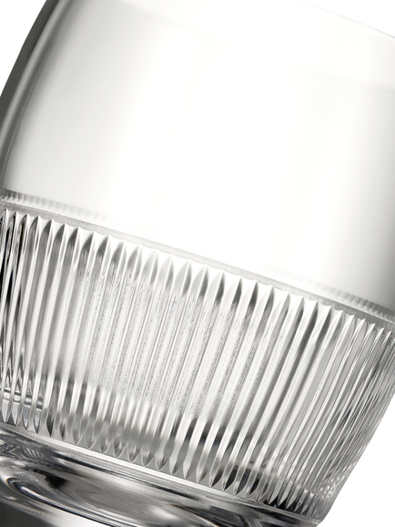 Wedgwood Helia Cut Crystal Glass Tumblers, Set of 2, 410ml, Clear - view 2, Clear