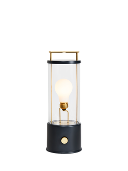 tala The Muse 2.0 Portable Rechargeable Outdoor Table Lamp, Black, Hackles Black