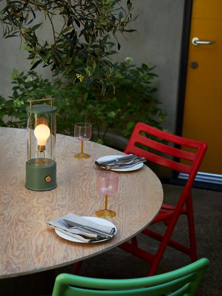tala The Muse 2.0 Portable Rechargeable Outdoor Table Lamp, Green - view 2, Green