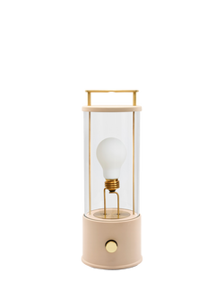 tala The Muse 2.0 Portable Rechargeable Outdoor Table Lamp, Setting Plaster Pink, Setting Plaster Pink