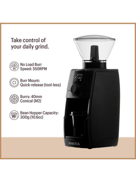 Baratza Encore ESP Pro Grinder Coffee Grinder, Black - view 2, Black