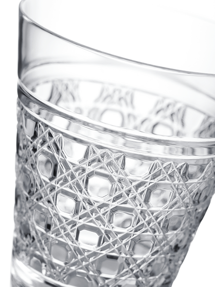 Waterford Opulence Crystal Cut Red Wine Glass, Set of 2, 380ml, Clear - view 2, Clear
