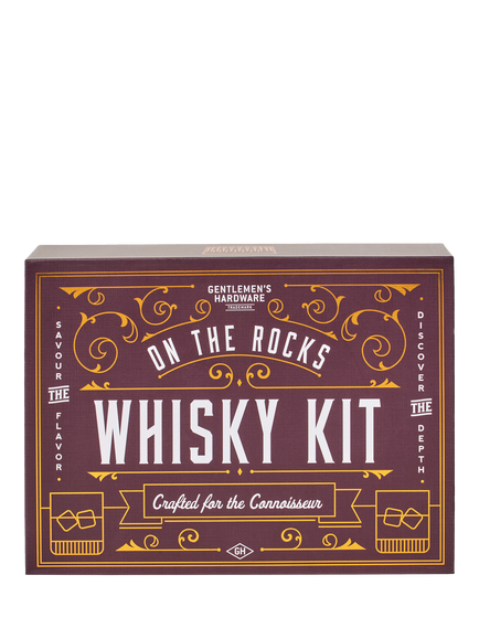Gentlemen's Hardware Whisky Kit, Red