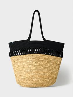 Crew Clothing Decorative Jute Bag, Natural, Natural