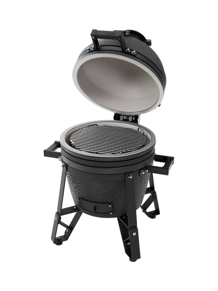 BSTRD. Compact Portable Charcoal BBQ & Stand, Graphite - view 2, Graphite