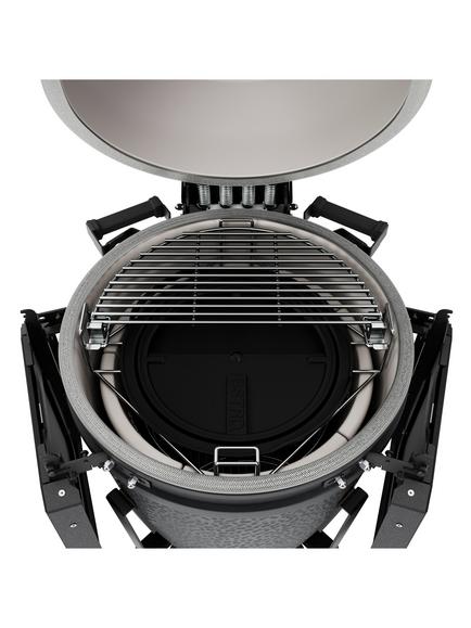 BSTRD. Pro Kamado Large Charcoal Oven BBQ, Stand & Cover - view 2, Graphite