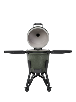 BSTRD. Pro Kamado Large Charcoal Oven BBQ, Stand & Cover - view 2, Alpine Green