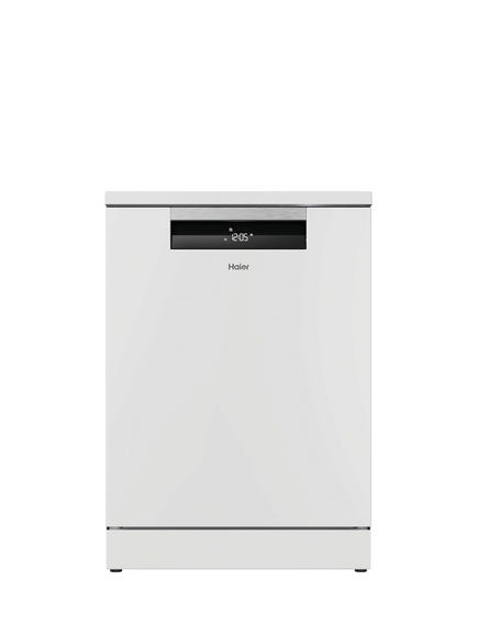 Haier XF 4A4M0W-80 Freestanding Dishwasher, White, White