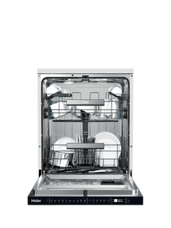 Haier XF 4A4M0W-80 Freestanding Dishwasher, White - view 2, White