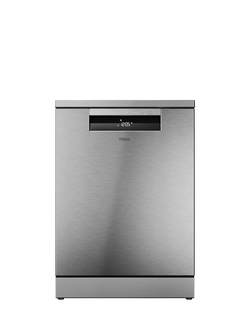 Haier XF 4A4M0X-80 Freestanding Dishwasher, Stainless Steel, Stainless Steel