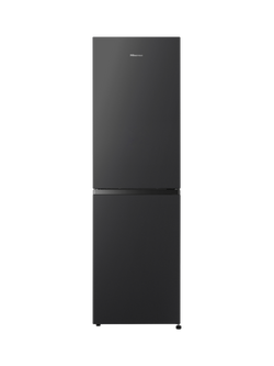 Hisense RB327N4ABD Freestanding 60/40 Fridge Freezer, Black, Black