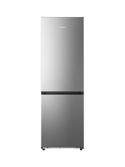 Hisense KitchenFit RB3K330SAIC Freestanding 60/40 Fridge Freezer, Silver, Silver