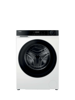 Haier X Series 5 HW90-BP14357TUUK Freestanding Washing Machine, 9kg Load, 1400rpm Spin, White, White