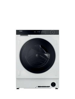 Haier Series 8 HWB100B14858U1UK Integrated Washing Machine, 10kg Load, 1400rpm Spin, White, White