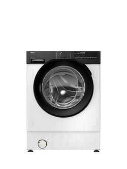Haier BHA6SD696M6DB980 Integrated Washer Dryer, 9kg/6kg Load, 1600rpm Spin, White, White