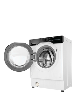 Haier BHA6SD696M6DB980 Integrated Washer Dryer, 9kg/6kg Load, 1600rpm Spin, White - view 2, White