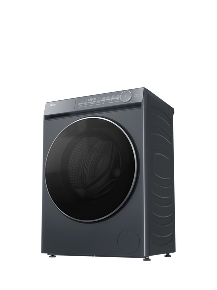 Haier X Series 7 HWD100B14367GUUK Freestanding Washer Dryer, 10kg/6kg Load, 1400rpm Spin, Graphite - view 2, Graphite