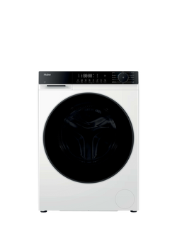Haier X Series 5 HWD90BP14357TUUK Freestanding Washer Dryer, 9kg/5kg Load, 1400rpm Spin, White, White