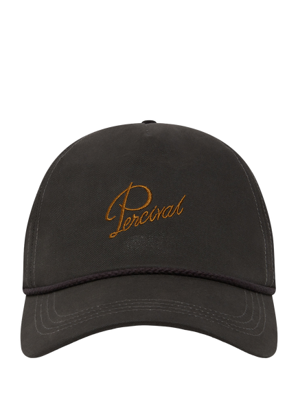 Percival Luthe Soft Truckers Cap, Charcoal, Charcoal