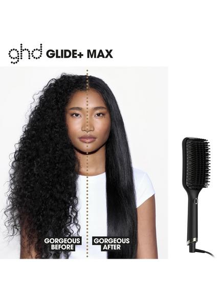 ghd Glide + Max Hot Brush Hair Styler, Black - view 2, Black