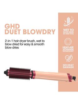 ghd Jelly Duet Blowdry™ Hair Styler, Sunkissed Peach - view 2, Sunkissed Peach