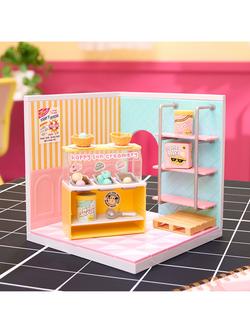 MGA's Miniverse Spaces Ice Cream Shop, Multi Multi