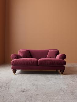 Swoon Willows Medium 2 Seater Sofa - view 2, Easy Velvet Bordeaux