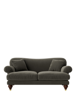 Swoon Willows Medium 2 Seater Sofa, Crushed Velvet Spruce