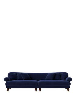 Swoon Willows Grand 4 Seater Sofa, Easy Velvet Ink