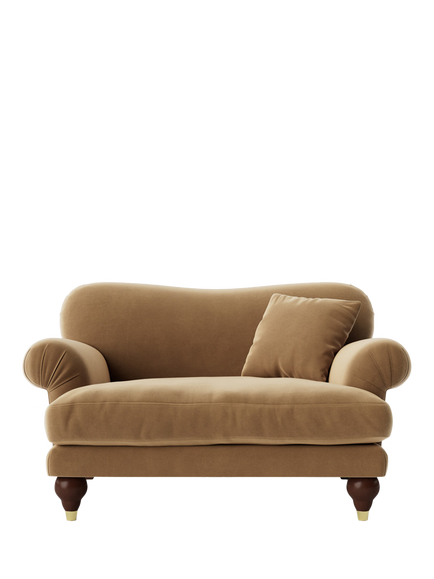 Swoon Willows Loveseat, Easy Velvet Buiscuit