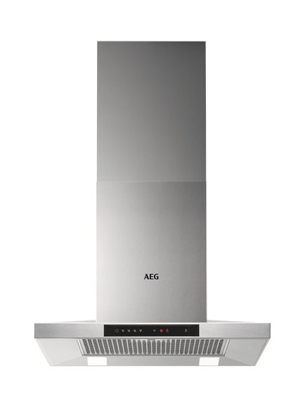 AEG OUTLET DKB5660HM Chimney Cooker Hood, Like New, Stainless Steel Matt, Stainless Steel Matt