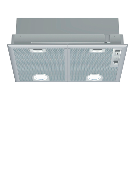 Neff OUTLET N30 D5655X1GB 53cm Canopy Cooker Hood, Like New, Silver Metallic, Silver Metallic