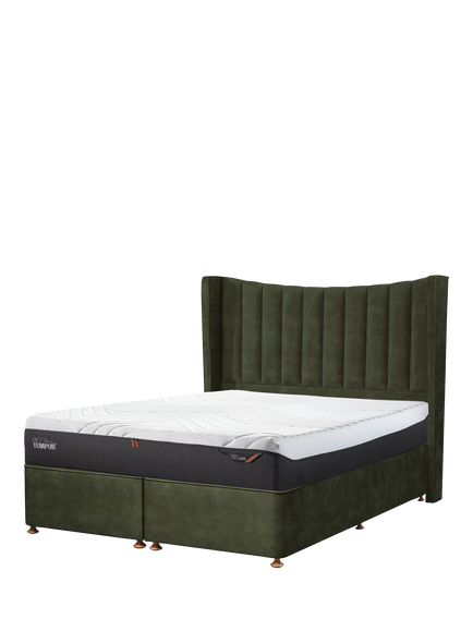 TEMPUR® OUTLET Orford Headboard, King Size, Like New, Green, Green