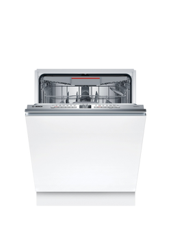 Bosch OUTLET Series 6 SMV6ZCX10G Fully Integrated Dishwasher with PerfectDry, Like New, Stainless Steel, Stainless Steel