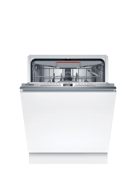 Bosch OUTLET Series 6 SMV6ZCX10G Fully Integrated Dishwasher with PerfectDry, Like New, Stainless Steel, Stainless Steel