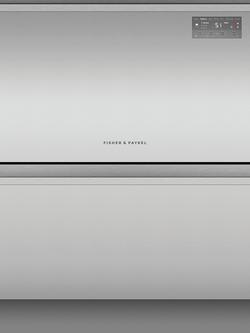 Fisher & Paykel OUTLET DD60D2HNX9 Integrated Double Dishwasher, Like New, Stainless Steel, Stainless Steel