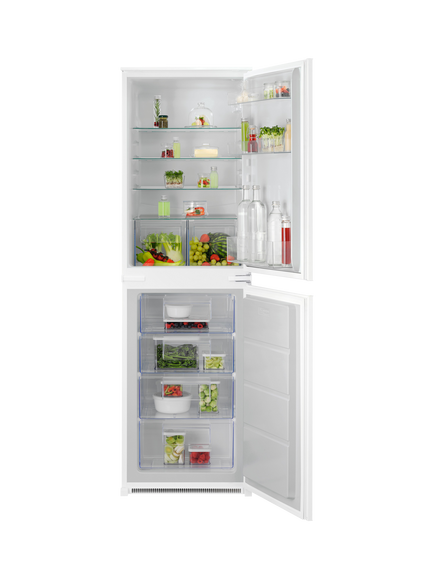AEG OSC6L185ES Integrated 50/50 Fridge Freezer, White, White