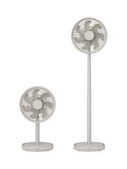 Duux Rize Cordless Fan, Stone, Stone