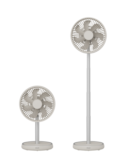 Duux Rize Cordless Fan, Stone, Stone