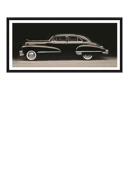 Brookpace Lascelles Cadillac Series 62 1947 Framed Photographic Print, 51 x 101.5cm, Black, Multi Multi