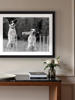 Brookpace Lascelles 'Cricket in the Park' Framed Photographic Print, 45 x 55cm, Black/White - view 2, Multi Multi