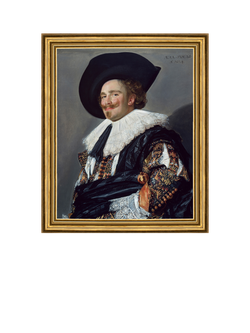 Brookpace Lascelles Frans Hals 'The Laughing Cavalier' Framed Print, 34 x 29cm, Multi Multi