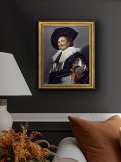 Brookpace Lascelles Frans Hals 'The Laughing Cavalier' Framed Print, 34 x 29cm - view 2, Multi Multi