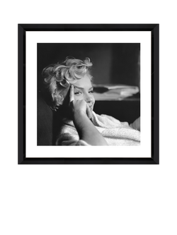 Brookpace Lascelles 'Marilyn Monroe' Framed Photographic Print, 46 x 46cm, Black/White, Multi Multi