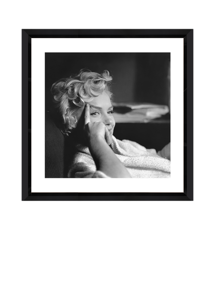 Brookpace Lascelles 'Marilyn Monroe' Framed Photographic Print, 46 x 46cm, Black/White, Multi Multi