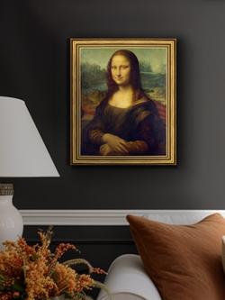 Brookpace Lascelles Leonardo Da Vinci 'Mona Lisa' Framed Print, 34 x 29cm - view 2, Multi Multi