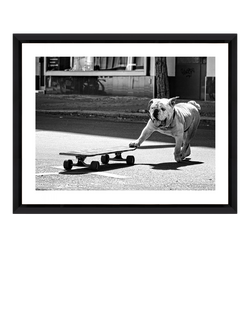 Brookpace Lascelles 'Park Life' Framed Photographic Print, 45 x 55cm, Black/White, Multi Multi