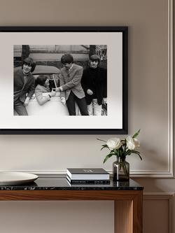 Brookpace Lascelles 'The Beatles' Framed Photographic Print, 45 x 55cm, Black/White - view 2, Multi Multi