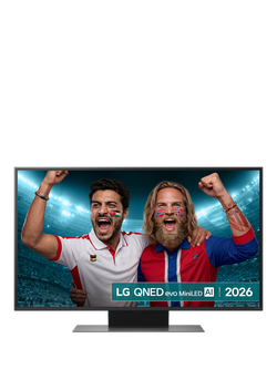 LG 43QNED86B6B (2026) QNED evo MiniLED HDR 4K Ultra HD Smart AI TV, 43 inch with Dolby Atmos, Ashed Blue, Ashed Blue